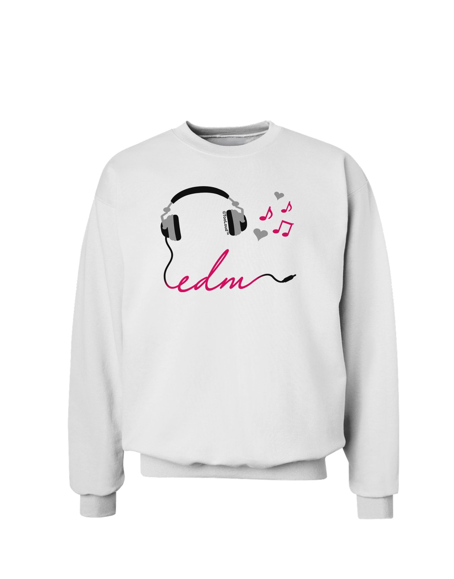 Trendy EDM Cord Pink Sweatshirt for Women | Soft Cotton Pullover Hoodie | Perfect for Concerts, Raves & Streetwear Fashion