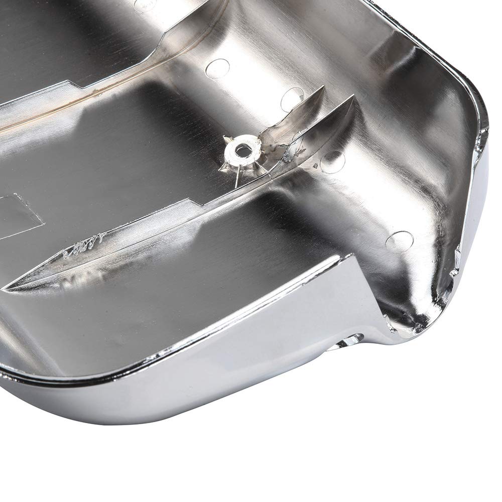 SCITOO Chrome Truck Hood Mirror - Compatible with 2005-2017 Freightliner Century & Columbia Models - RH Door Mounted Tow Mirror with PC Caping - Perfect for Enhanced Visibility & Safety While Driving