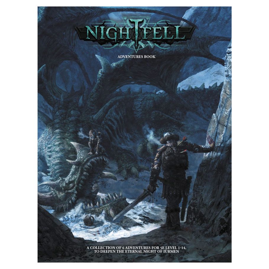 D&D 5e Nightfell: Dark Fantasy Adventure Book for Dungeons & Dragons RPG - Perfect for Epic Campaigns & Gothic Horror Storytelling