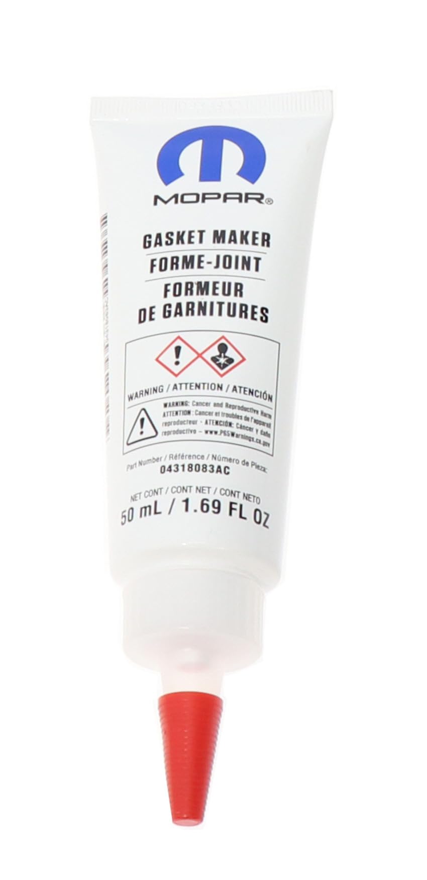 Chrysler Genuine 4318083 Gasket Maker Sealant - 50ml High-Temperature Engine Repair Tube for Automotive, Marine & Industrial Use
