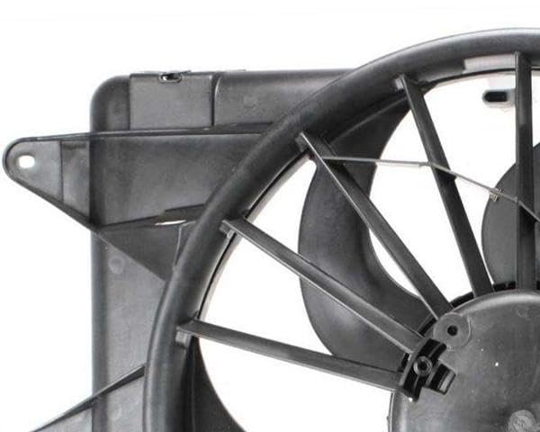 Ford Mustang Radiator & Condenser Fan Replacement - Compatible with FO3115152 | Perfect for Cooling System Repair & Maintenance