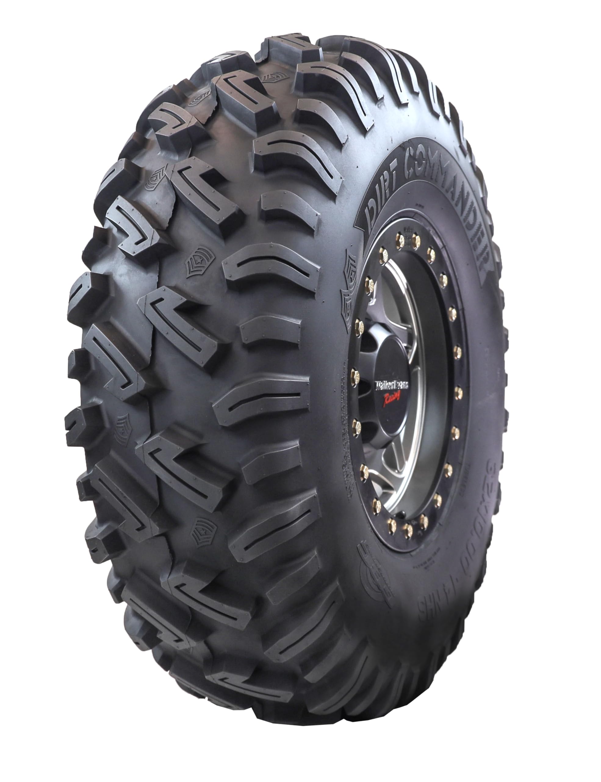 GBC ATV Tires Dirt Commander Front/Rear Tire - 32x10-14 (14 Inch) | All-Terrain Off-Road Performance | Perfect for Mud, Sand & Trail Riding