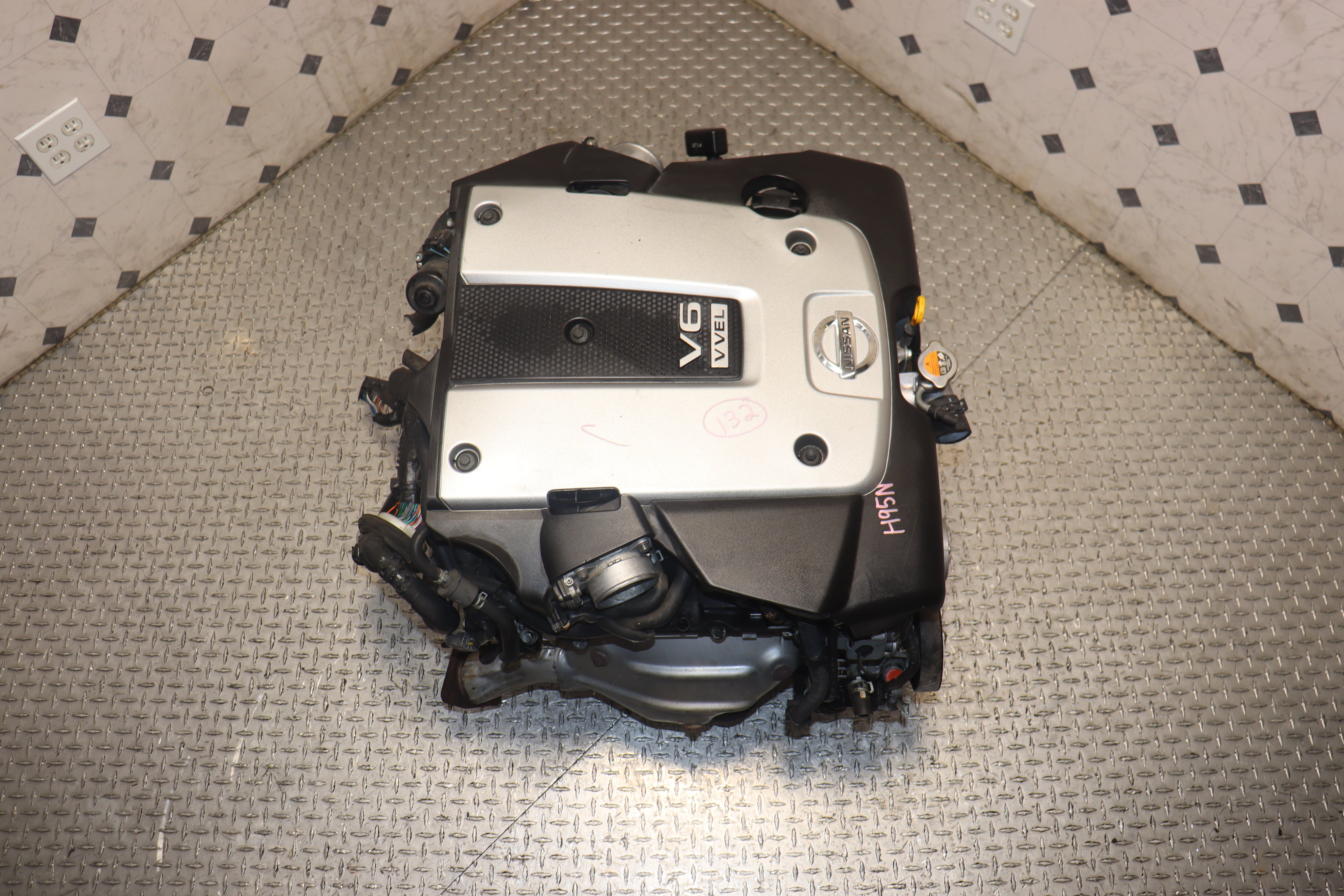 JDM VQ37VHR Engine 3.7L High Rev Motor - Compatible with 2009-2019 Nissan 370Z, 2009-2017 Infiniti G37, 2011-2013 M37 & FX37 (VVEL Technology) - Perfect for Performance Upgrades & Engine Replacement