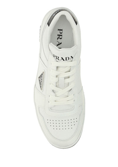 Premium Downtown Leather Sneakers for Men & Women | White & Black Color Options | Comfortable Casual Shoes for Walking, Travel & Everyday Wear