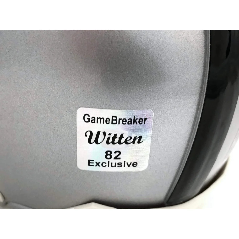 Jason Witten Signed Las Vegas Raiders Mini Helmet with COA - Authentic NFL Autographed Collectible - Perfect for Sports Memorabilia Displays & Fan Gifts