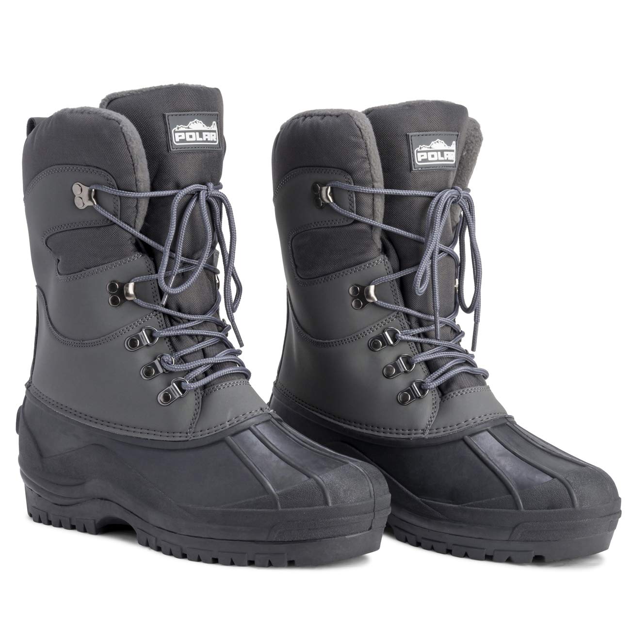 Men's Waterproof Snow Boots - Winter Hiking & Safety for Outdoor Work