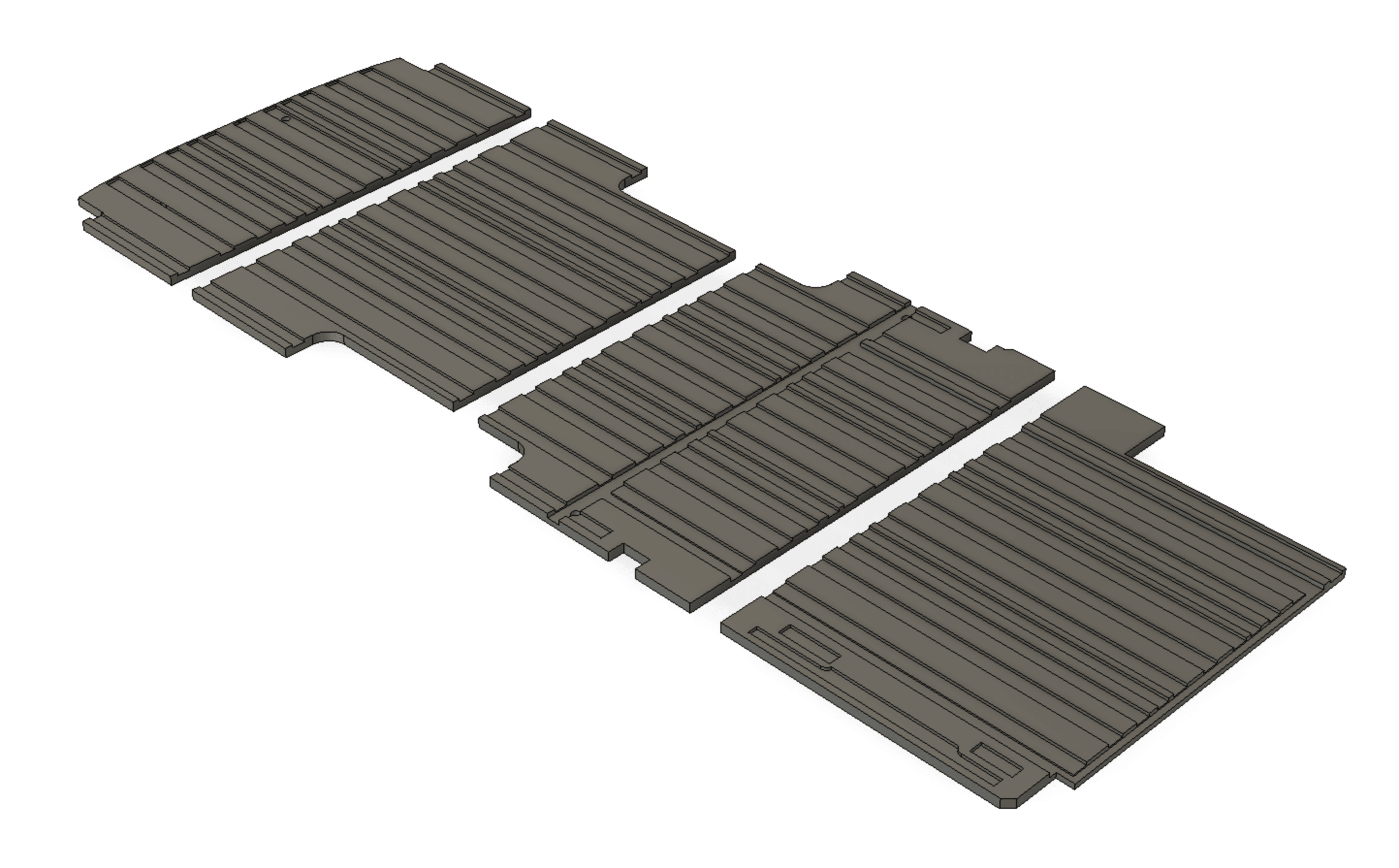 Premium Transit Insulated Subfloor System with Step & Trim - Durable Flooring Solution for RVs, Campers & Tiny Homes - Easy Installation & Thermal Protection