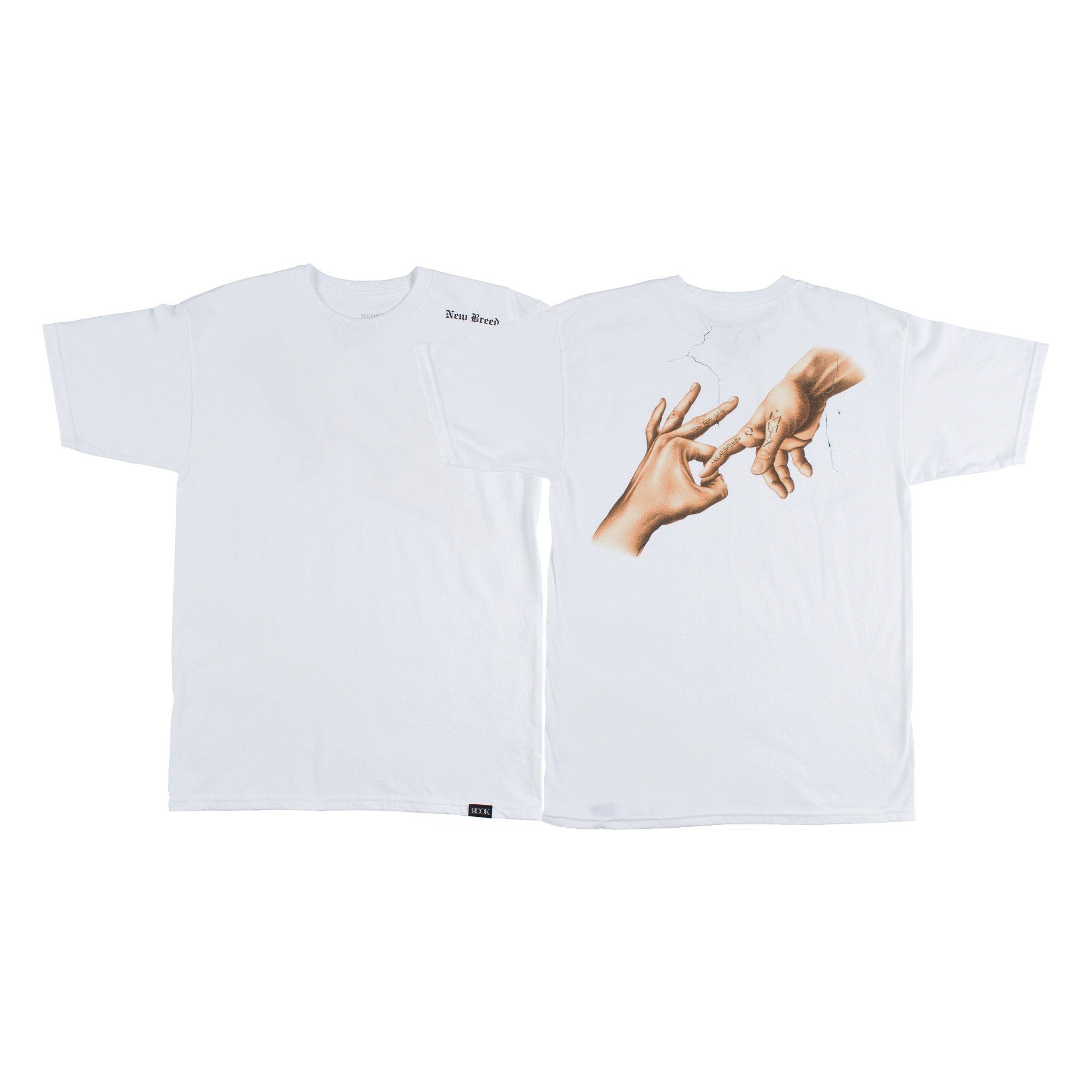 ROOK Men's Art Of Man Graphic T-Shirt - Casual Cotton Tee for Everyday Wear, Street Style & Urban Fashion