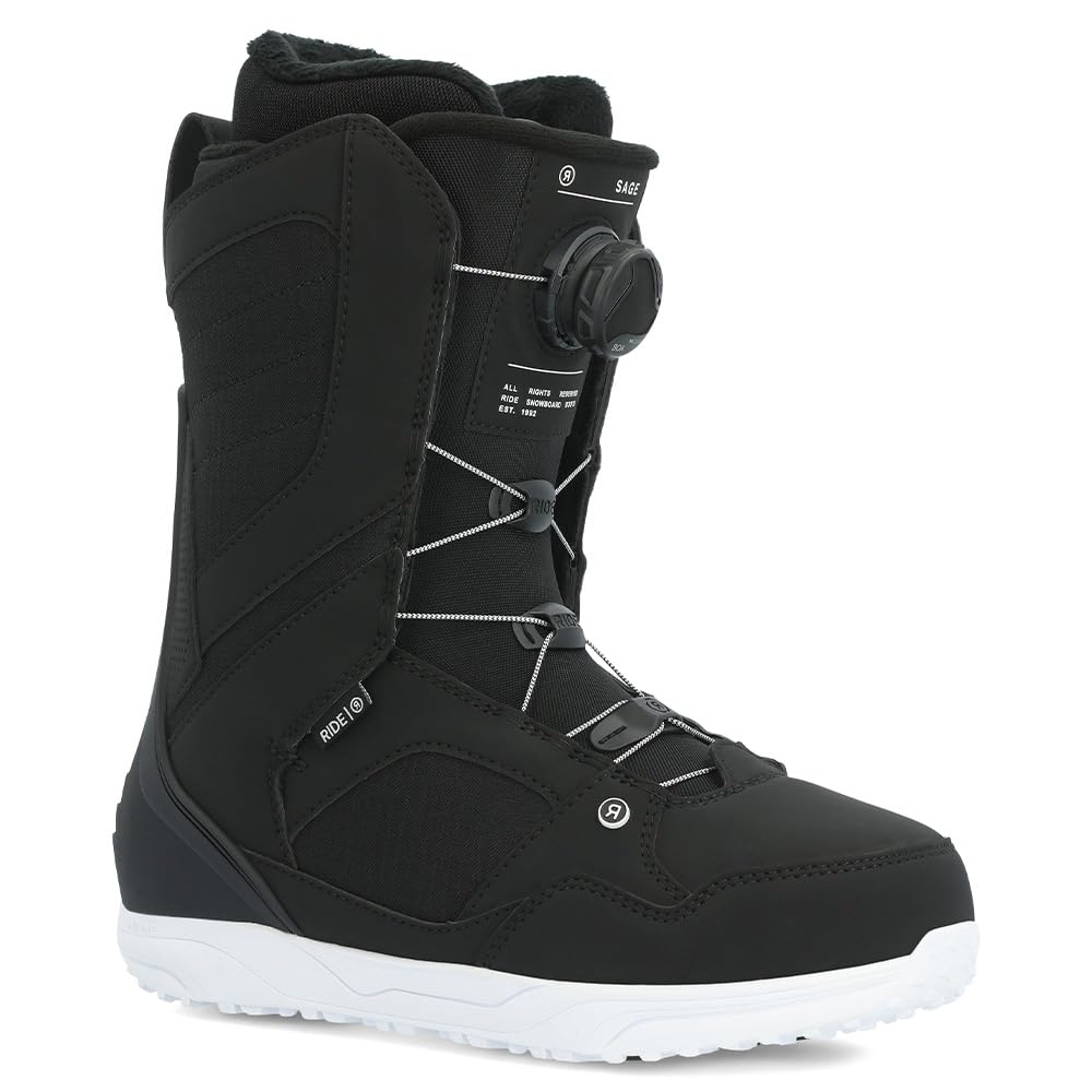 Ride Sage Women's Snowboard Boots - Lightweight & Comfortable for All-Day Riding | Perfect for Freestyle & All-Mountain Snowboarding