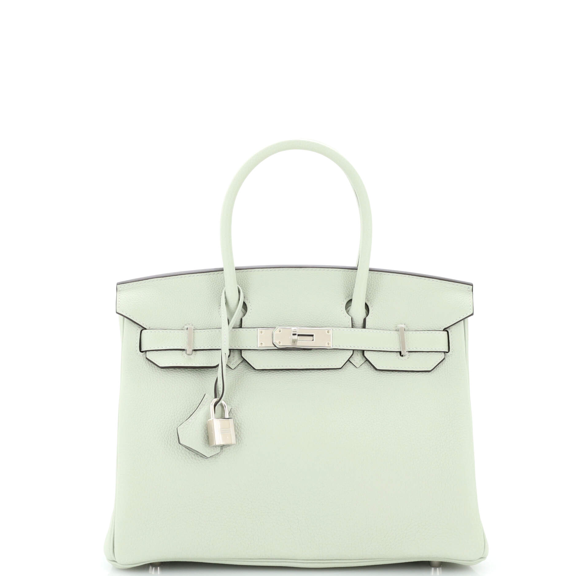 Authentic Hermes Birkin 30 Handbag in Grey Togo Leather with Palladium Hardware - Luxury Designer Tote for Women, Perfect for Work, Travel & Special Occasions