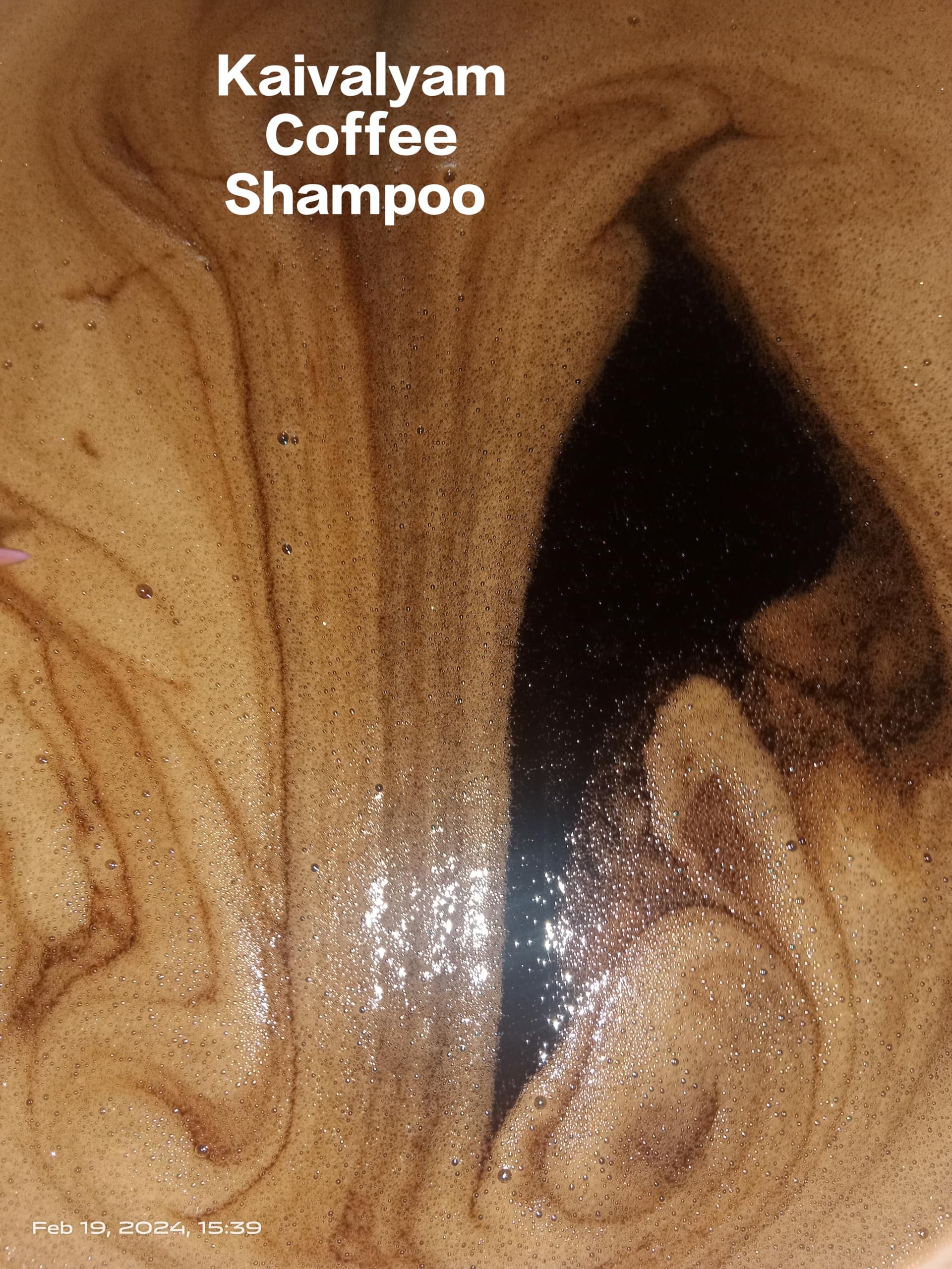 Kaivalyam Coffee Shampoo for Hair Growth - 200ml | Scalp Health & Shine Enhancing Formula | Volumizing & Exfoliating | Perfect for Thinning Hair & Daily Hair Care