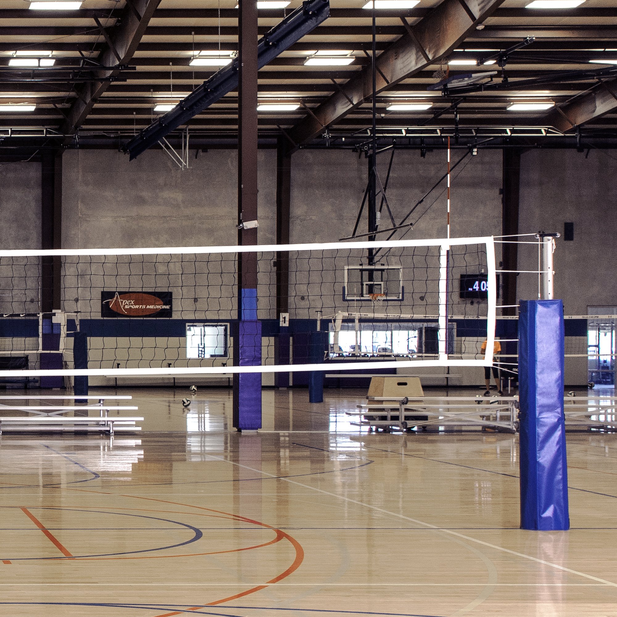 Champion Sports VBANT Volleyball Antenna Set - Red & White Volleyball Boundary Markers for Indoor & Outdoor Court Games, Practice, and Training