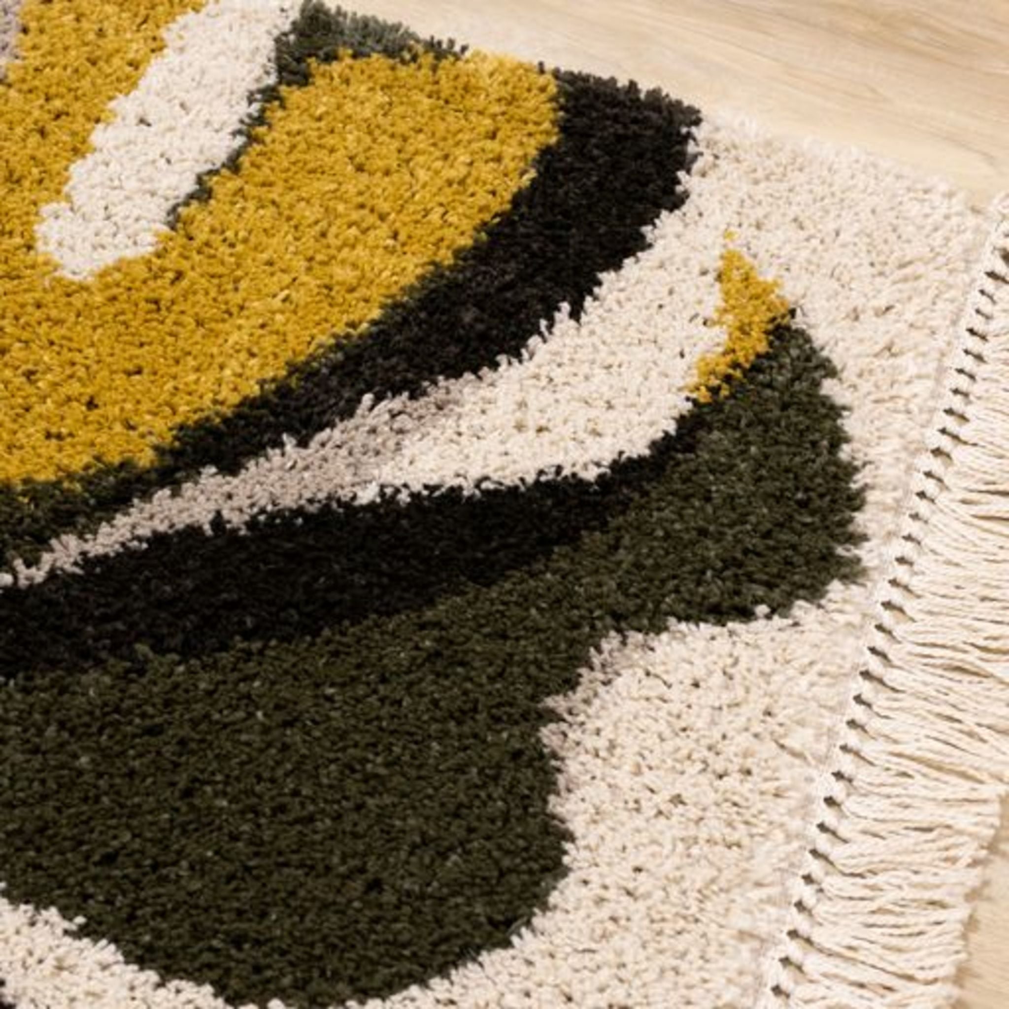 Bora Area Rug - Soft Modern Non-Slip Living Room Carpet - Perfect for Bedroom, Nursery & Home Decor