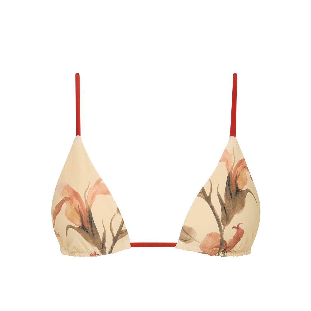 Hana String Triangle Bikini Top - Sexy Swimwear for Women, Summer Beach Vacation & Pool Party Essentials
