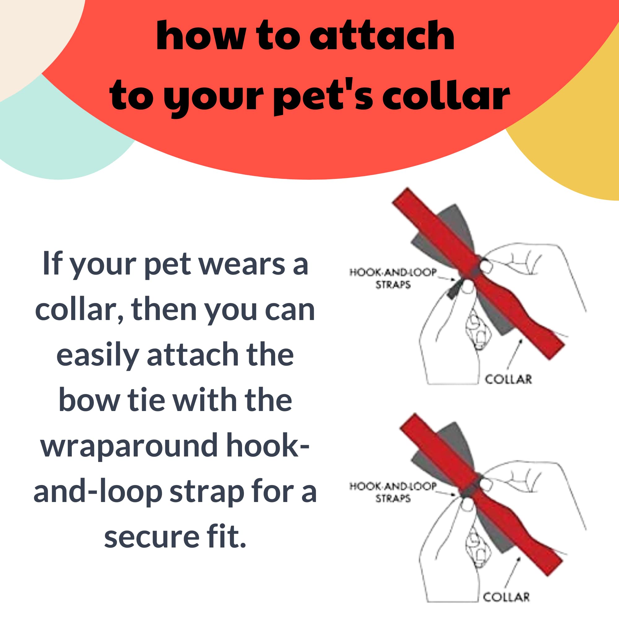 Huxley & Kent Extra-Large Pet Bow Tie - Picnic Check Pattern Dog & Cat Bow Tie Collar Attachment for 4th of July, Parties & Special Occasions | Cute Comfortable Durable Bowtie for Pets | H&K Pet Fashion Accessory