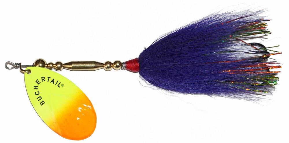 Buchertail Tin Buck Bucktail - Premium Fishing Lure for Bass, Trout & Walleye | Perfect for Freshwater & Saltwater Angling