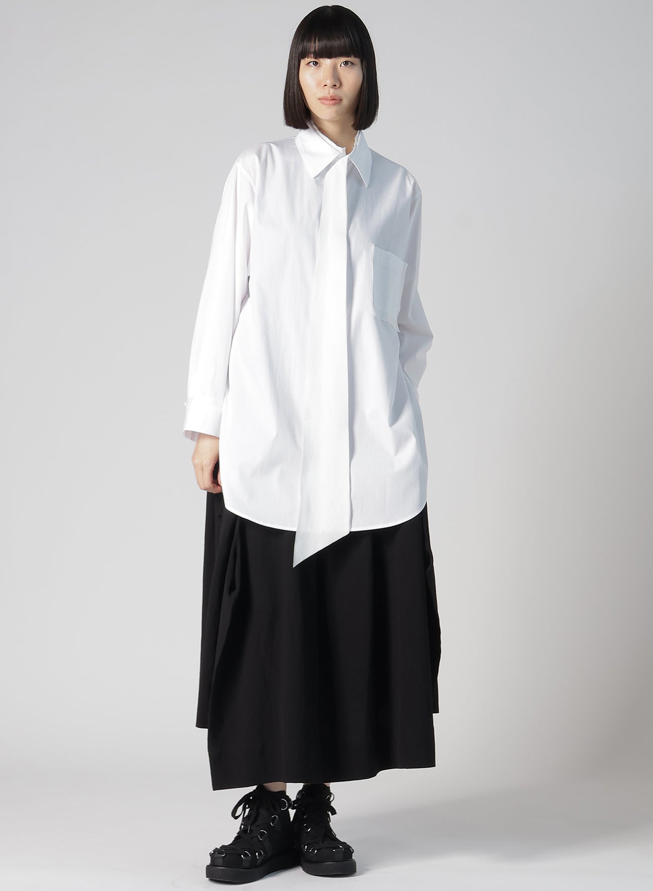 Elegant BROAD R CUTTING TIE BLOUSE for Women - Stylish Office & Casual Wear - Perfect for Work, Dates & Special Occasions