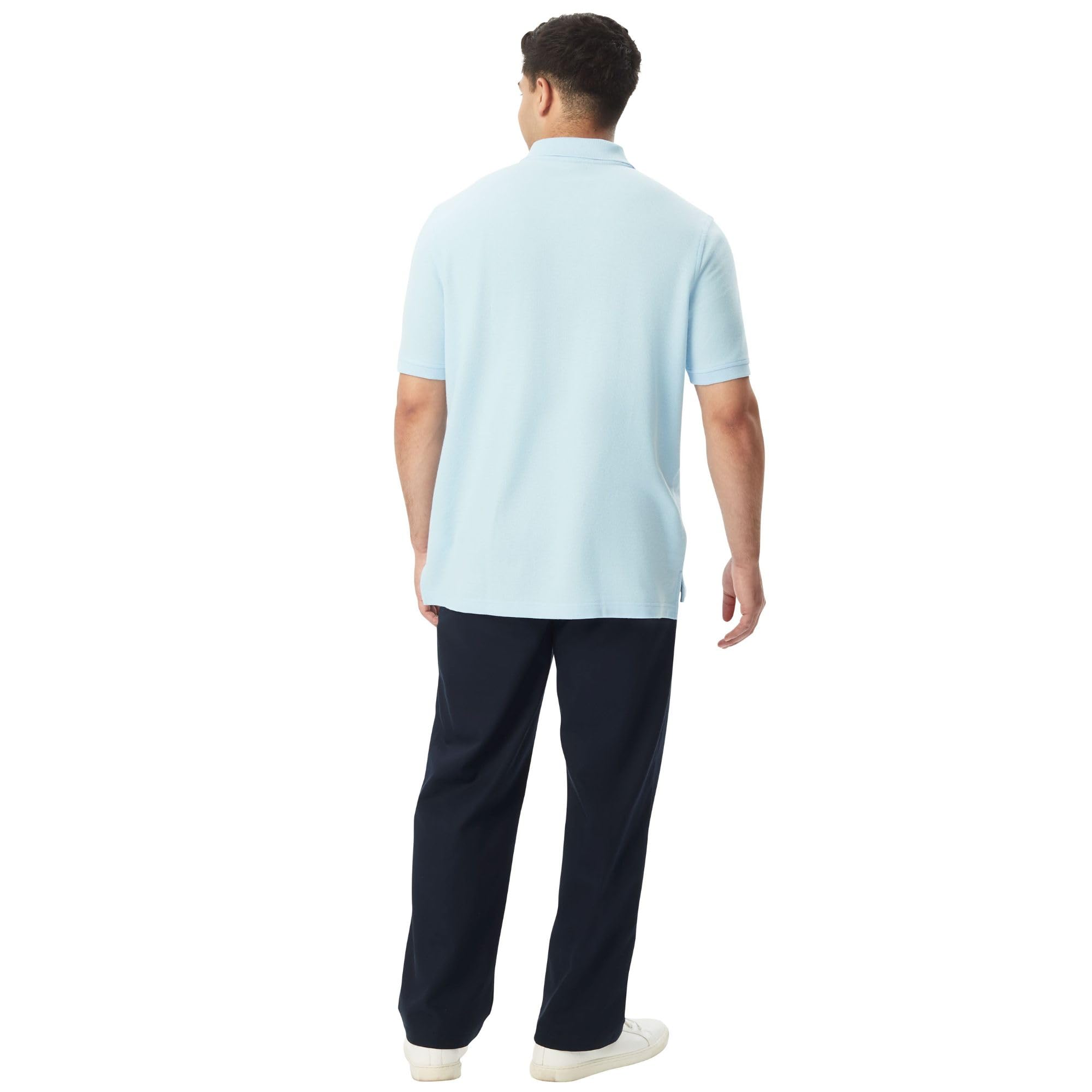 French Toast Men's Short Sleeve Pique Polo Shirt - Comfortable & Stylish Casual Wear for Golf, Work & Everyday Outfits