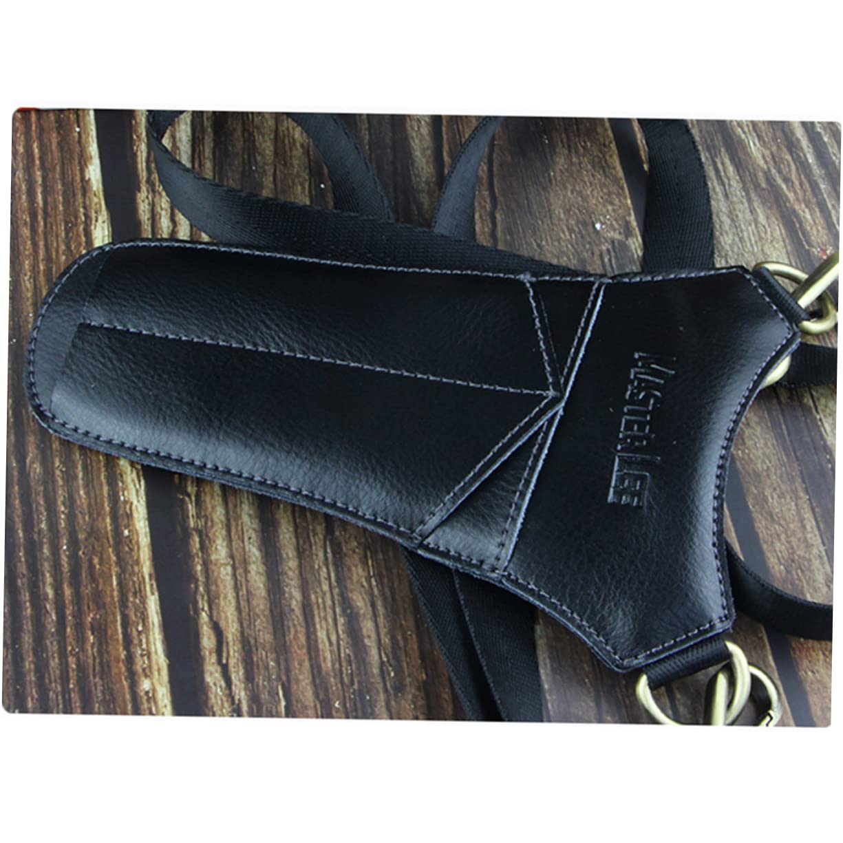 **POPETPOP 2-Piece Leather Hair Scissors Pouch – Salon Scissors Storage Bag for Stylists, Belt Purse & Crossbody Waist Bag – Professional Hairdressing Tools Organizer (Great for Travel & Salon Use)**