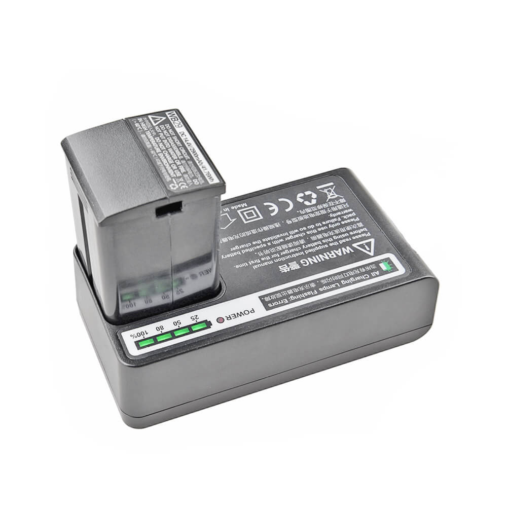 Godox C29 Pocket Flash Battery Charger for PIKA200/AD200 & AD300 PRO - Compact Power Solution for On-The-Go Photography & Studio Lighting