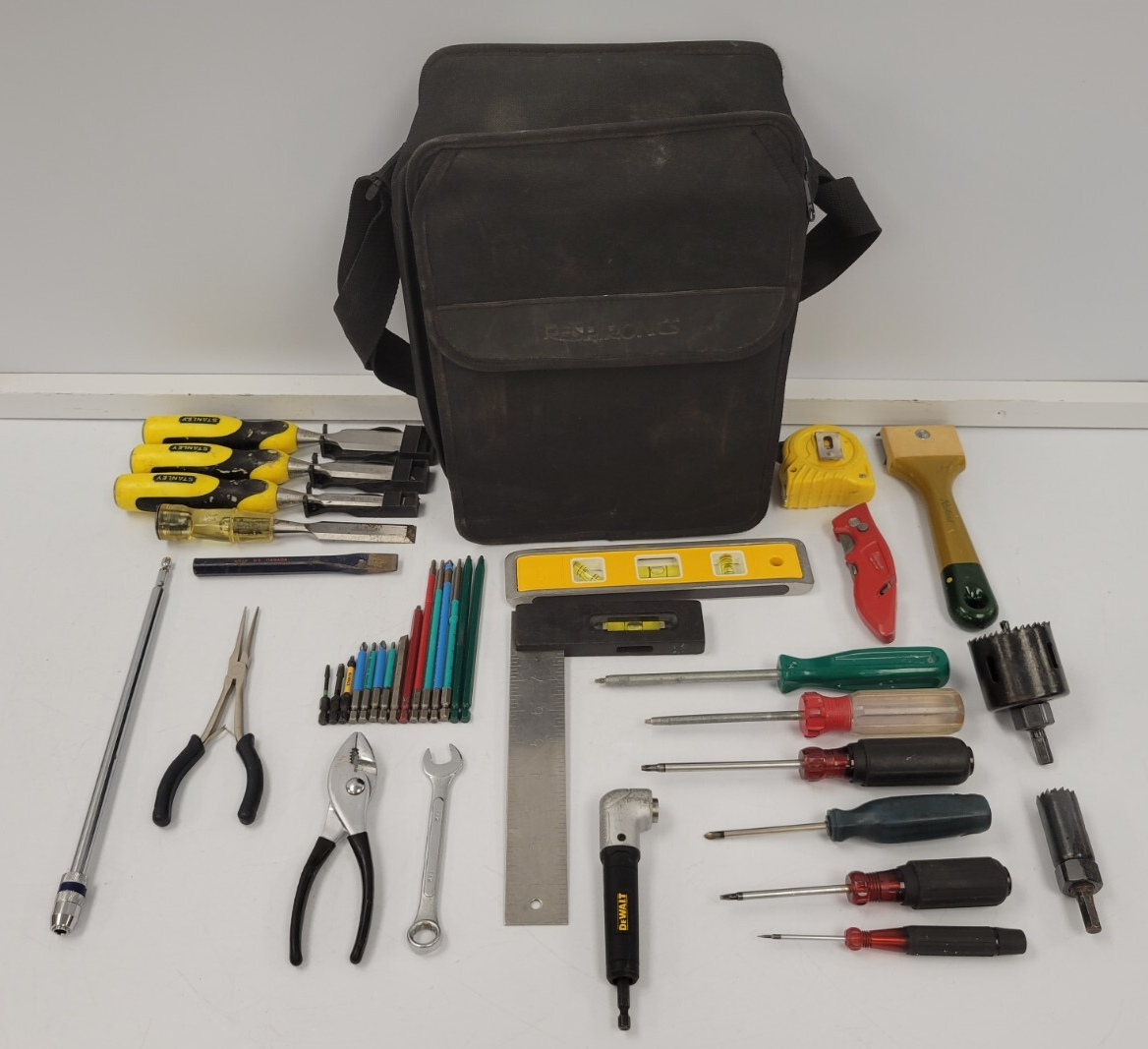 74357 6-Piece Loose Tools Set - High-Quality Hand Tools for DIY, Home Repair & Automotive Maintenance - Perfect for Mechanics, Carpenters & Household Use
