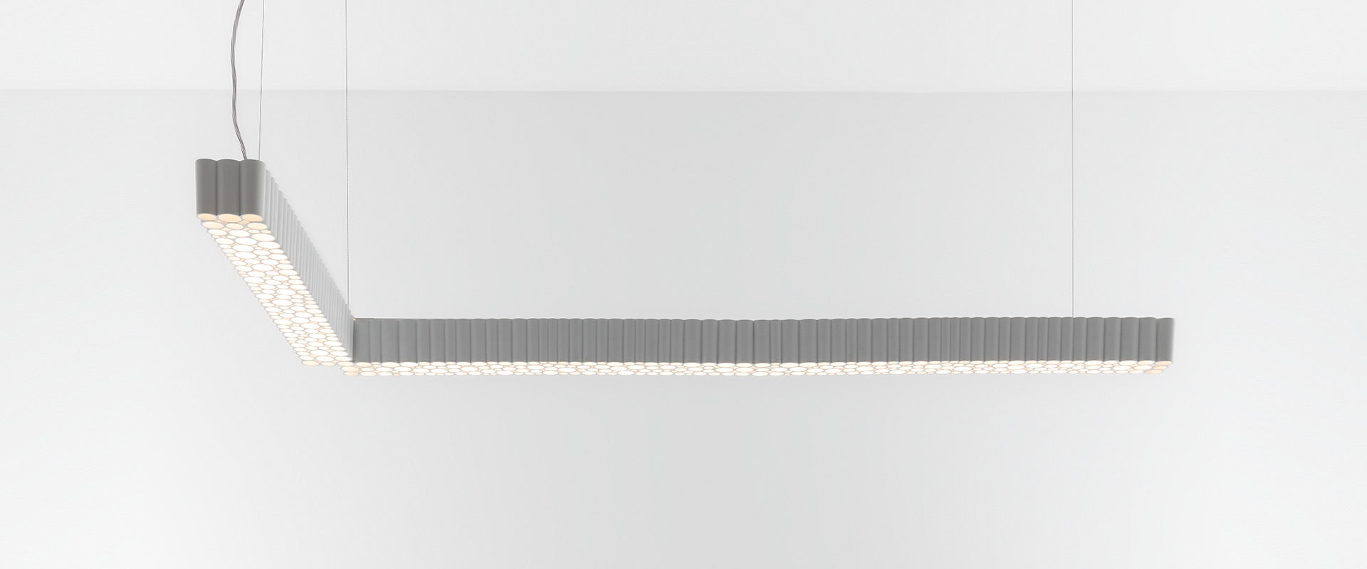 CALIPSO Linear Suspension System - Modern Ceiling Light Fixture for Living Room, Bedroom & Dining Room
