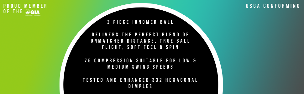 Premium Raydn Flash Tour Golf Balls - 12 Pack High Performance Golf Balls for Distance & Control - Perfect for Practice, Tournaments & Casual Play