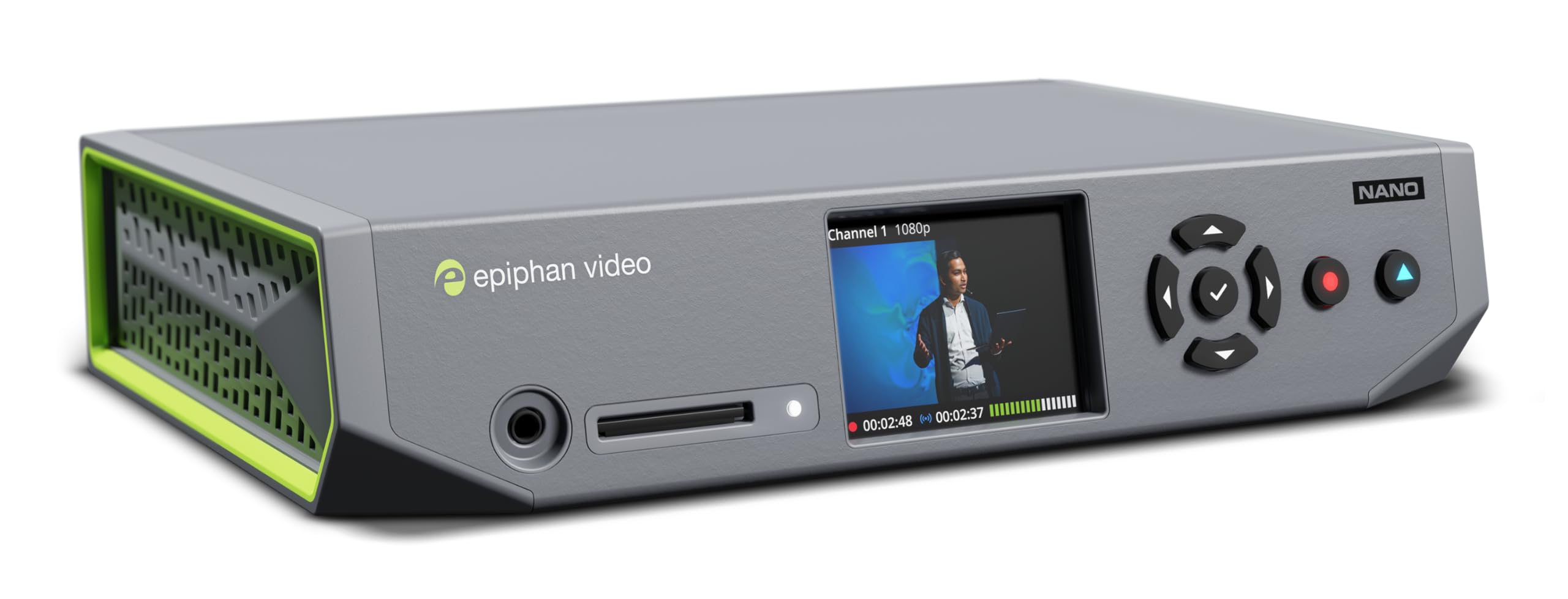Epiphan Video Pearl Nano - Compact HD Video Recorder & Live Streaming Device for Webinars, Conferences & Online Classes | Portable USB 3.0 Capture System
