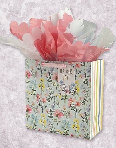 Angela Medium Square Gift Bags - Premium Quality Party Favor Bags for Birthdays, Weddings & Baby Showers