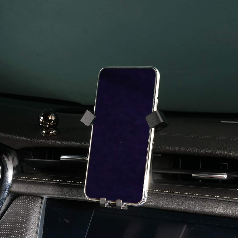 BEERTE Universal Car Phone Holder - Adjustable Air Vent & Dashboard Mount for Toyota RAV4 2017 2018 | Carbon Fiber Design | Fits All Smartphones (4-7 inches) | Perfect for GPS Navigation & Hands-Free Driving