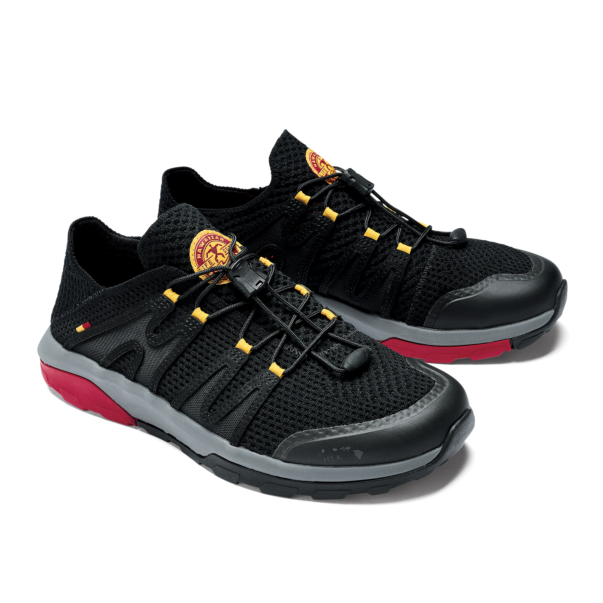 Imaka Trainer - Black & Charcoal Running Shoes for Men | Lightweight Gym Workout & Casual Walking Sneakers