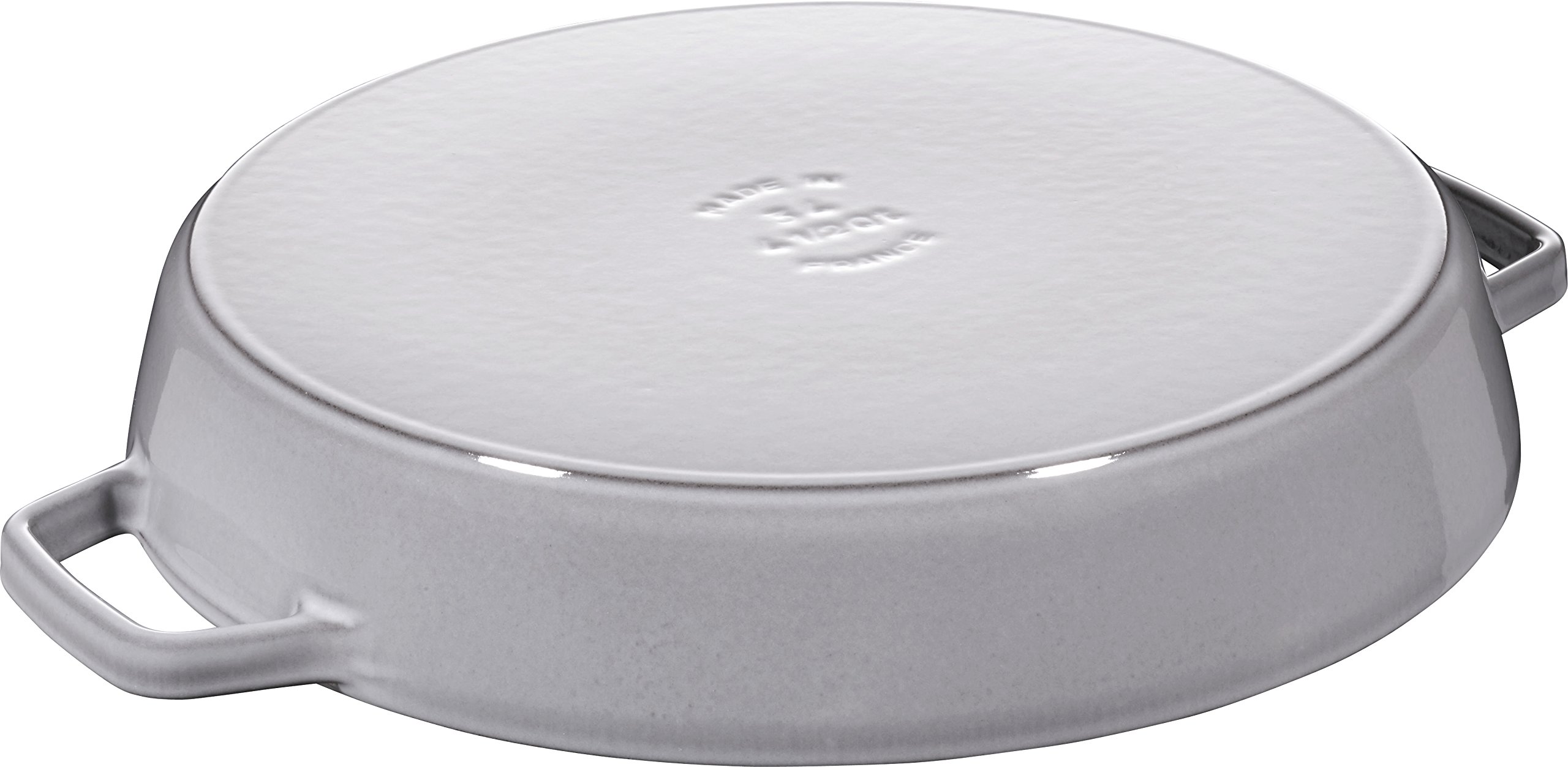 Staub 40511-072-0 Cast Iron Pan with Dual Handles, 16.1 x 2.9 x 16.9 Inches - Perfect for Searing, Braising & Oven-to-Table Cooking