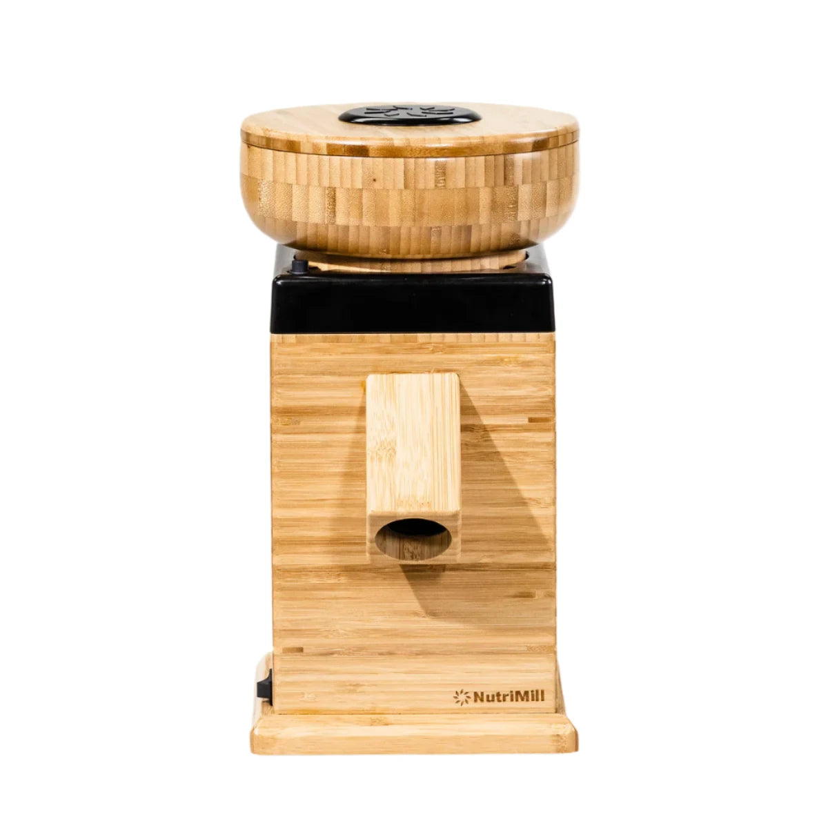 NutriMill Harvest Stone Grain Mill - Electric Flour Grinder for Whole Wheat, Grains & Seeds - Perfect for Home Baking, Bread Making & Healthy Cooking