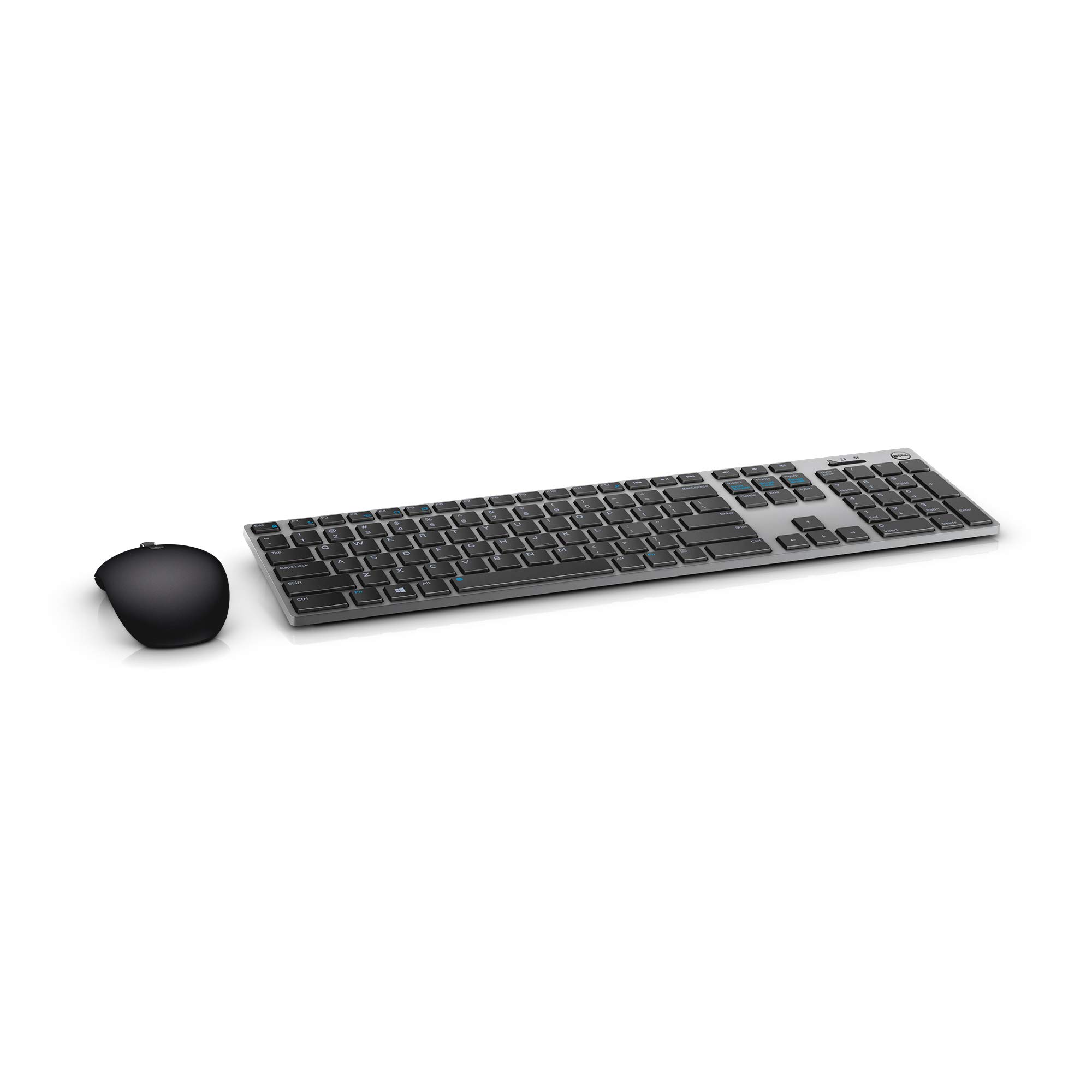Dell KM717 Premier Wireless Keyboard and Mouse Combo - Gray | Bluetooth Connectivity, Ergonomic Design for Comfortable Typing | Perfect for Home Office, Gaming & Productivity