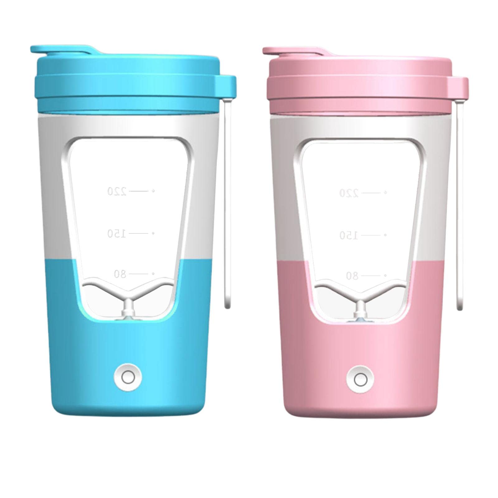 Menolana 2-Pack Electric Travel Mug for Coffee & Cocktails - Insulated Stainless Steel Thermos with USB Rechargeable Heating - Perfect for Gym, Office, Commuting & Outdoor Activities