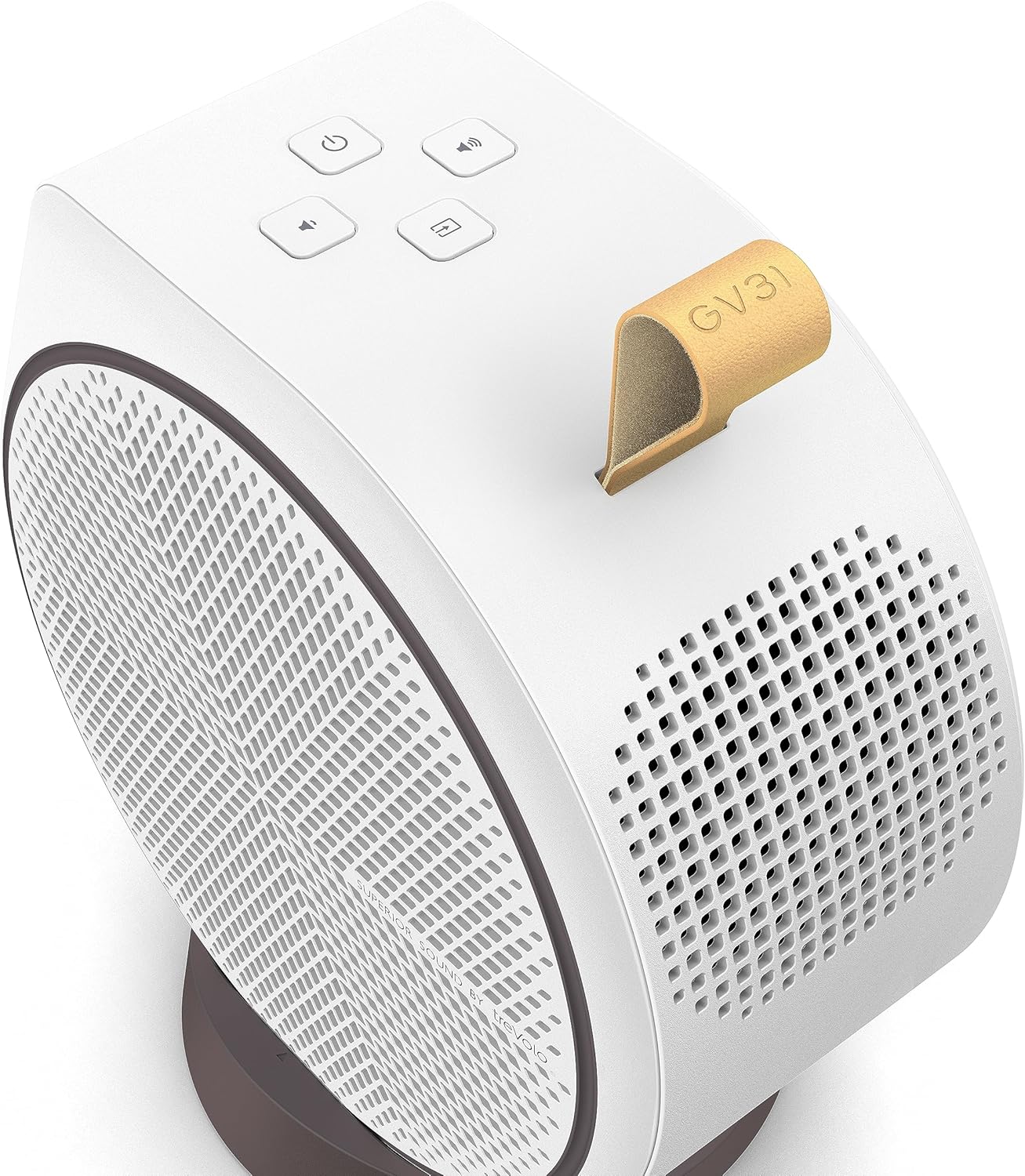 BenQ GV31 1080P Portable Smart Projector - 300 Lumens, 2.1CH Bass Bluetooth Speaker, Free Angle Projection for Home Theater, Outdoor Movies, and Gaming Entertainment