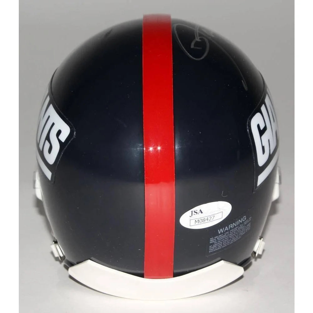 Lawrence Taylor Autographed New York Giants Full Size Football Helmet with JSA COA - Perfect for NFL Memorabilia Collectors and Giants Fans Display