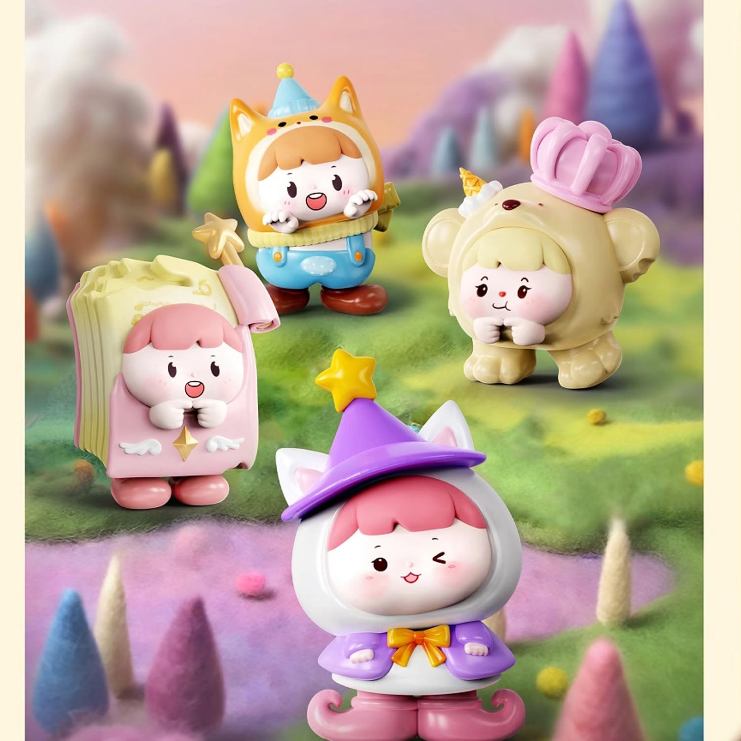 Naughty Fairytale Adventures Bean Series Blind Bag - Collectible Mini Figures for Kids & Adults - Perfect for Birthday Gifts, Party Favors & Surprise Toys