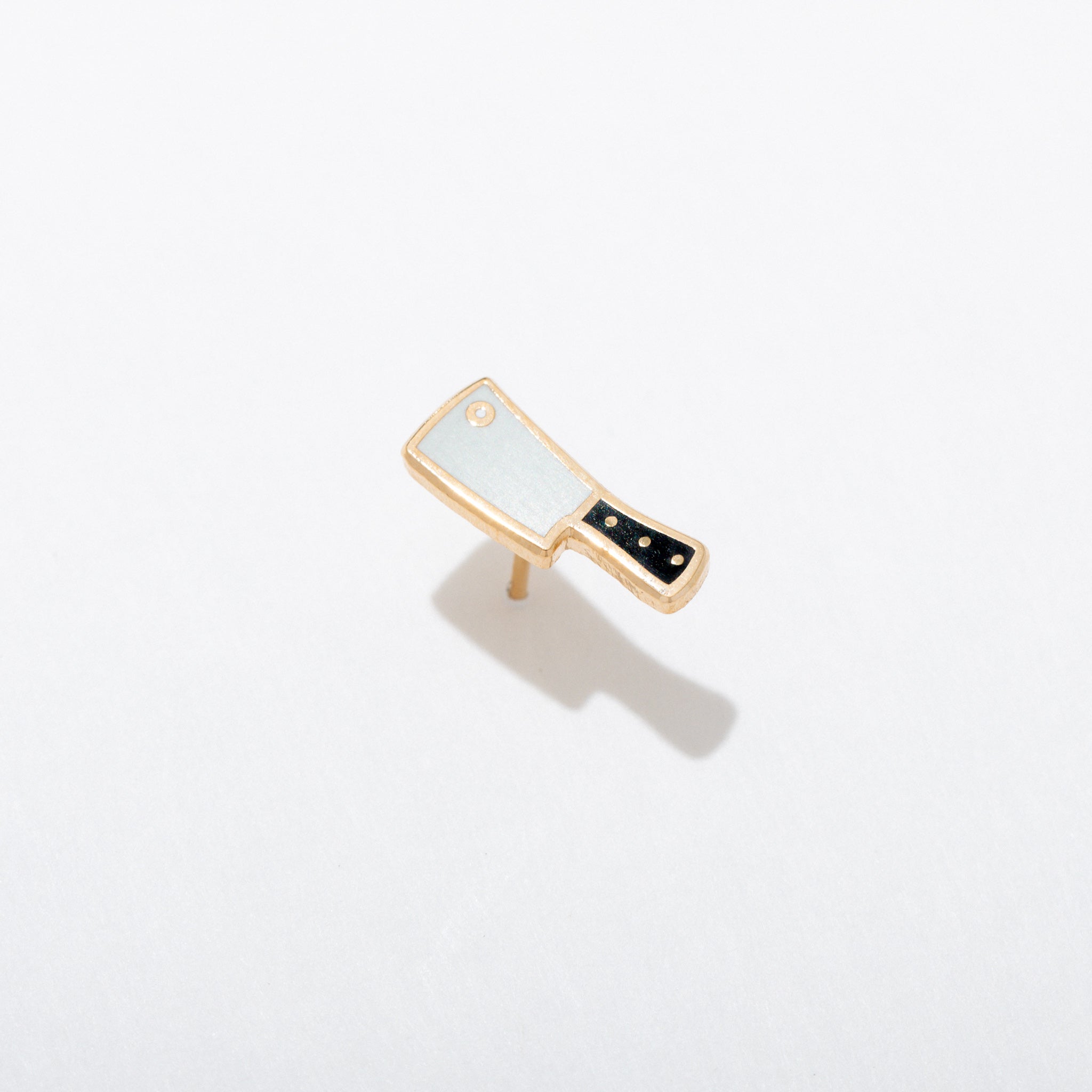 Cleaver Studs - Premium Stainless Steel Earrings for Women | Trendy Punk Gothic Jewelry for Daily Wear & Special Occasions