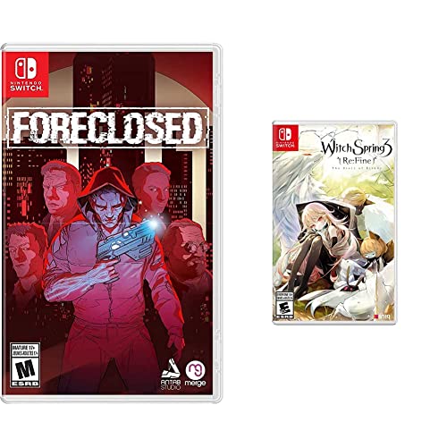 Nintendo Switch Game - Foreclosed & Witch Spring 3 [Re: Fine] The Story of Eirudy Bundle - Action Adventure RPG for Switch Console - Perfect for Gaming Nights & Travel Entertainment