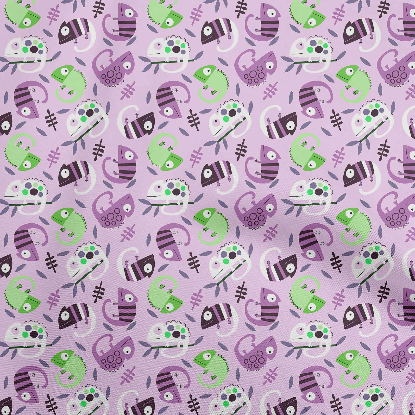Premium Cotton Cambric Amethyst Fabric for Kids - 56