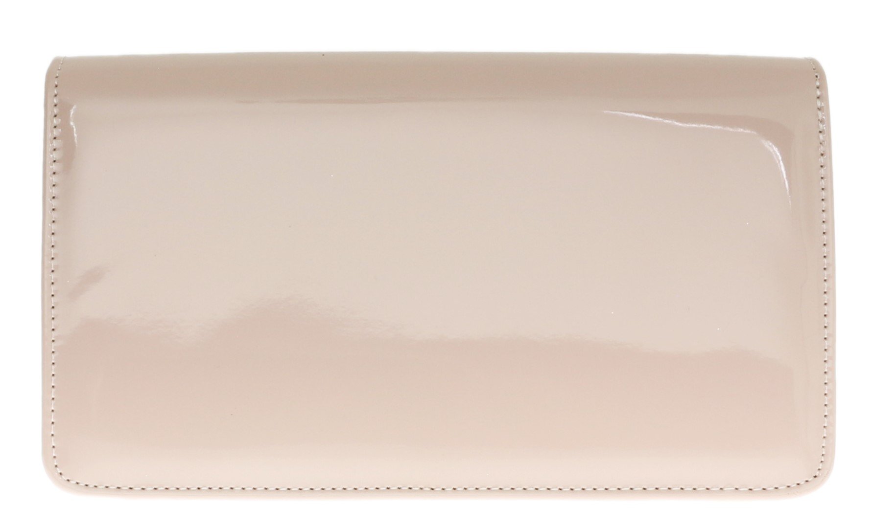 Stylish Women's Patent Faux Leather Envelope Clutch Shoulder Bag - Elegant Party Purse for Evening Events, Weddings & Night Out | Trendy Girly Handbag for Women