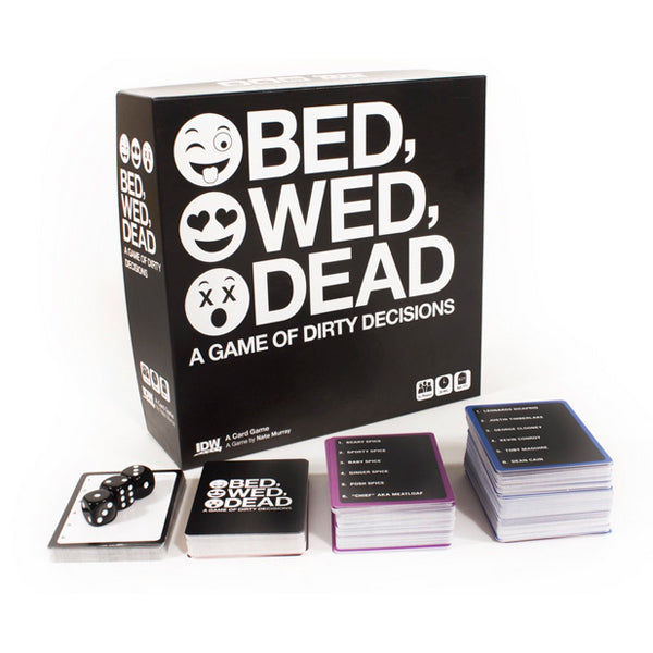 Bed Wed Dead Dirty Adult Party Game - Fun & Hilarious Card Game for Couples & Friends - Perfect for Bachelorette Parties, Game Nights & Date Nights