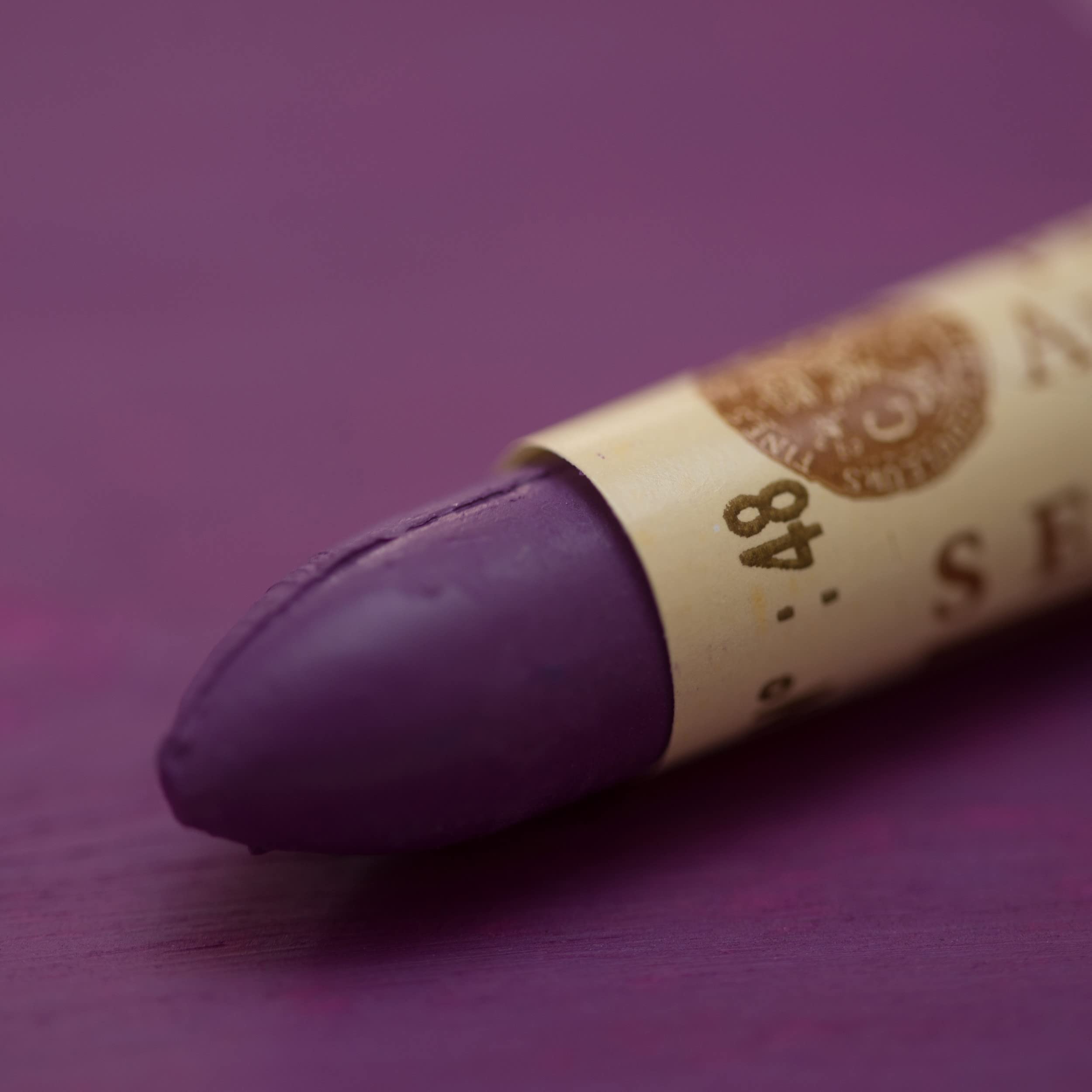 Sennelier Artist Oil Pastel Set - Red Violet (Shade 126) for Professional Drawing, Sketching & Mixed Media Art | Perfect for Canvas, Paper & DIY Craft Projects