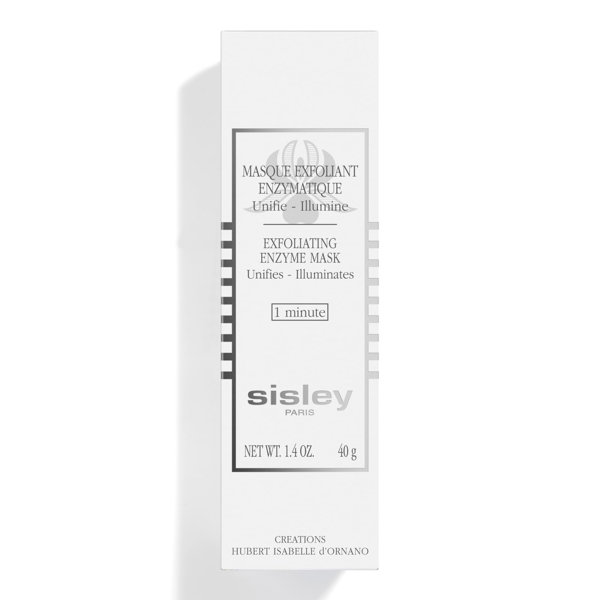 Sisley Paris Exfoliating Enzyme Face Mask - 40g - Brightening & Gentle Formula for Instant Glow - Perfect for Pre-Makeup & Nighttime Skincare Routine