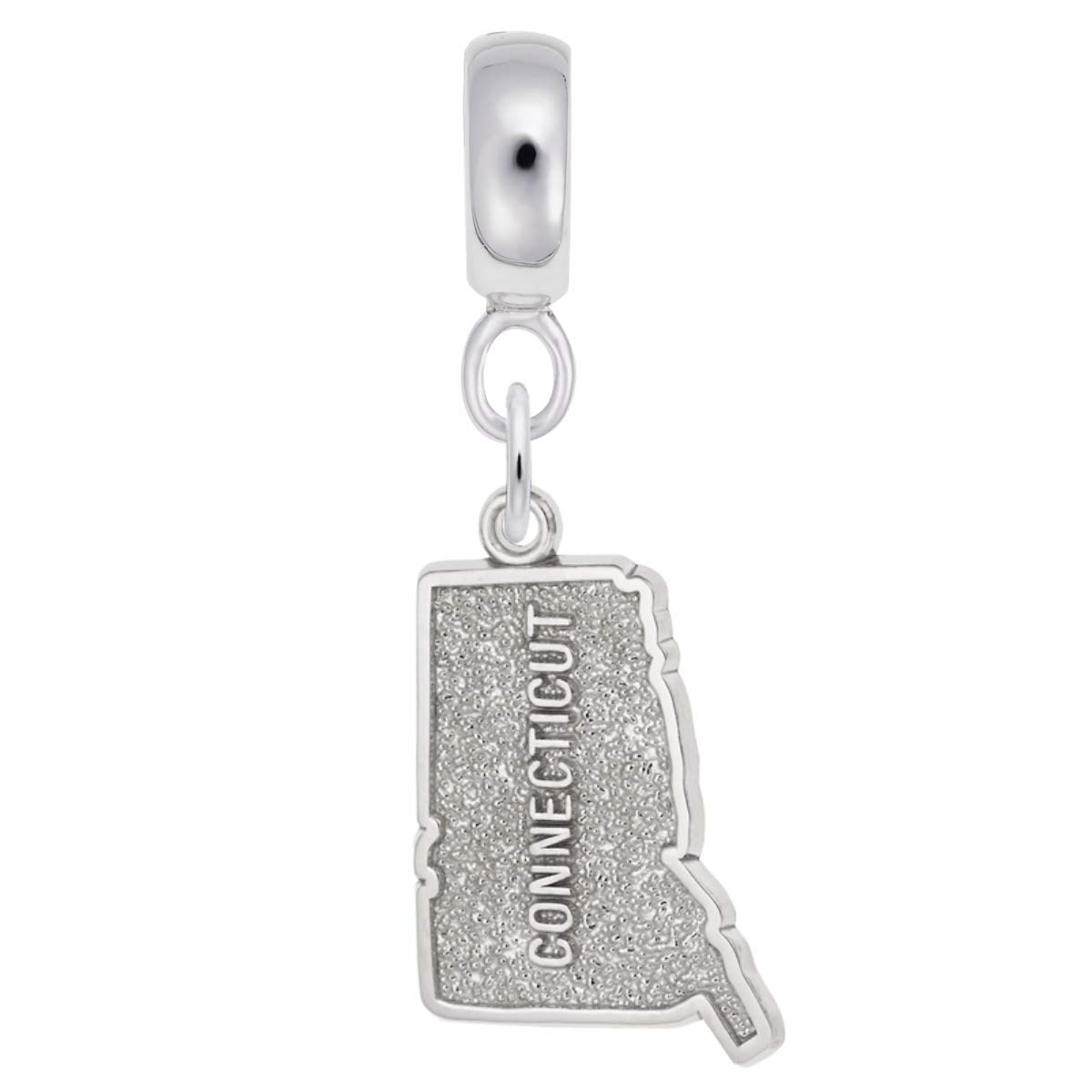 Connecticut Charm Dangle Beads for Jewelry Making - Handmade Beads for DIY Bracelets & Necklaces - Perfect for Crafting, Gifts and Boho Fashion Accessories