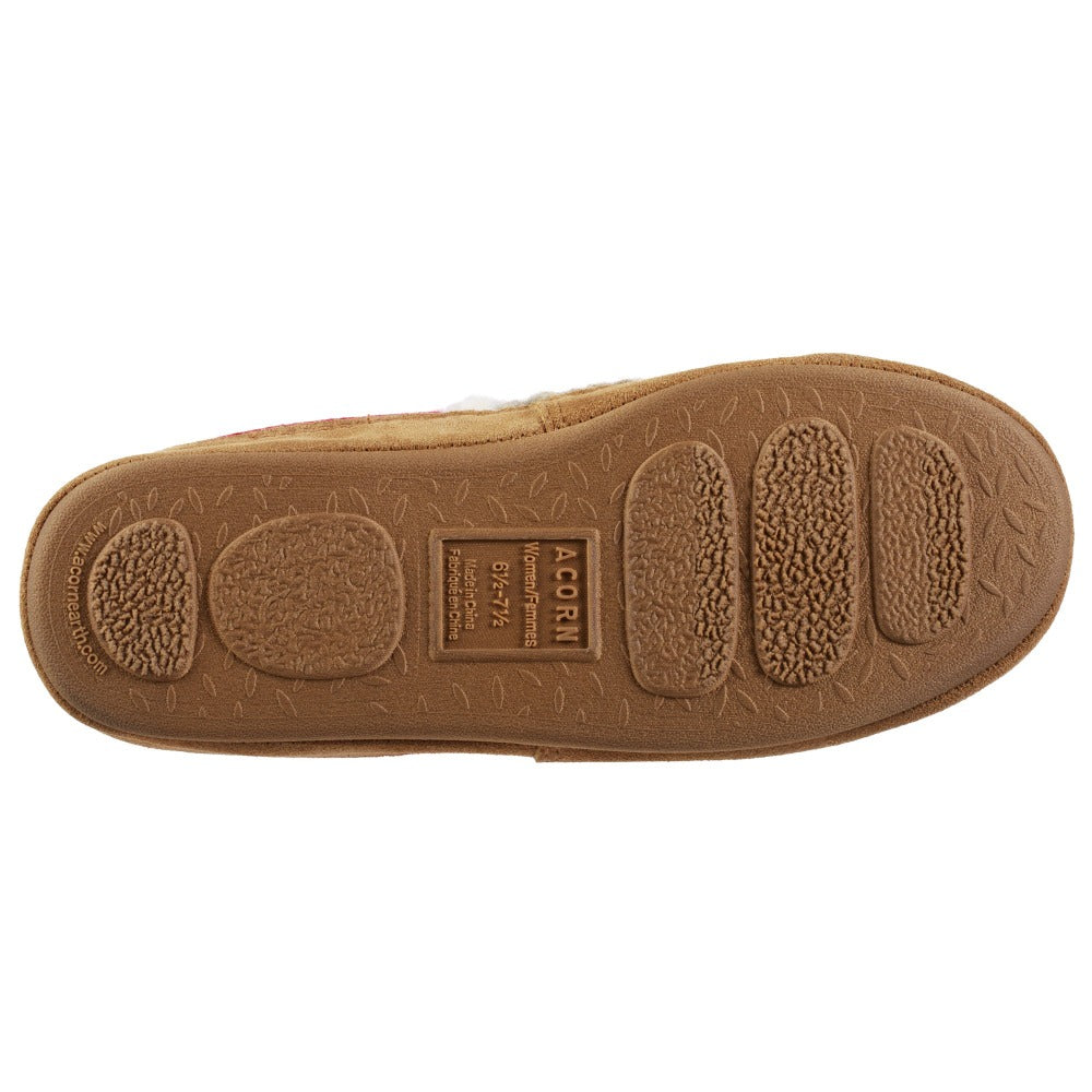Eco-Friendly Women's Upcycled Meadow Moc Slippers with Cloud Cushion® Comfort - Cozy House Shoes for Relaxing at Home & Lounging