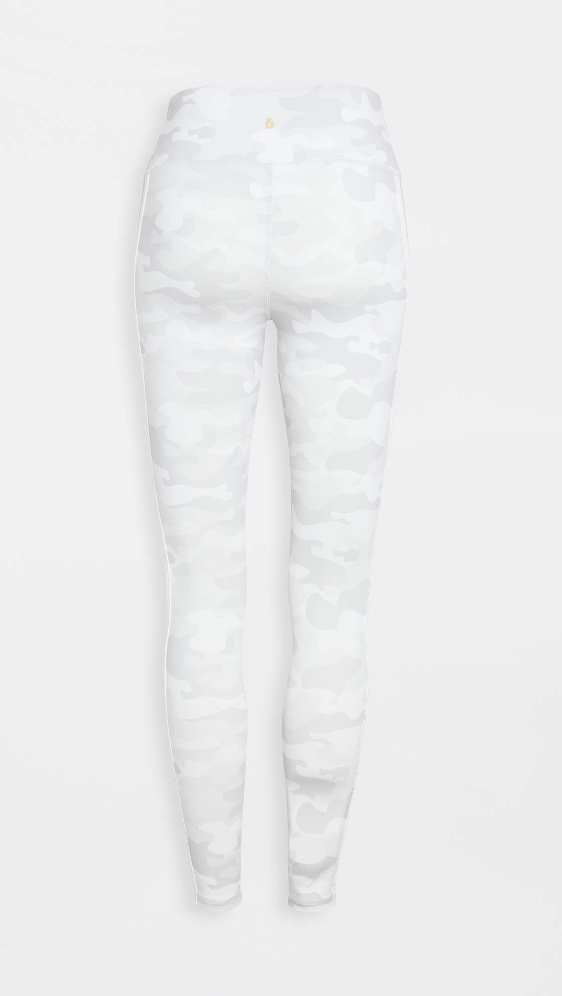 Spiritual Gangster Essential High Waist Leggings with Tape - Winter Camo Print - Size Small - Yoga, Gym & Lounge Wear for Women