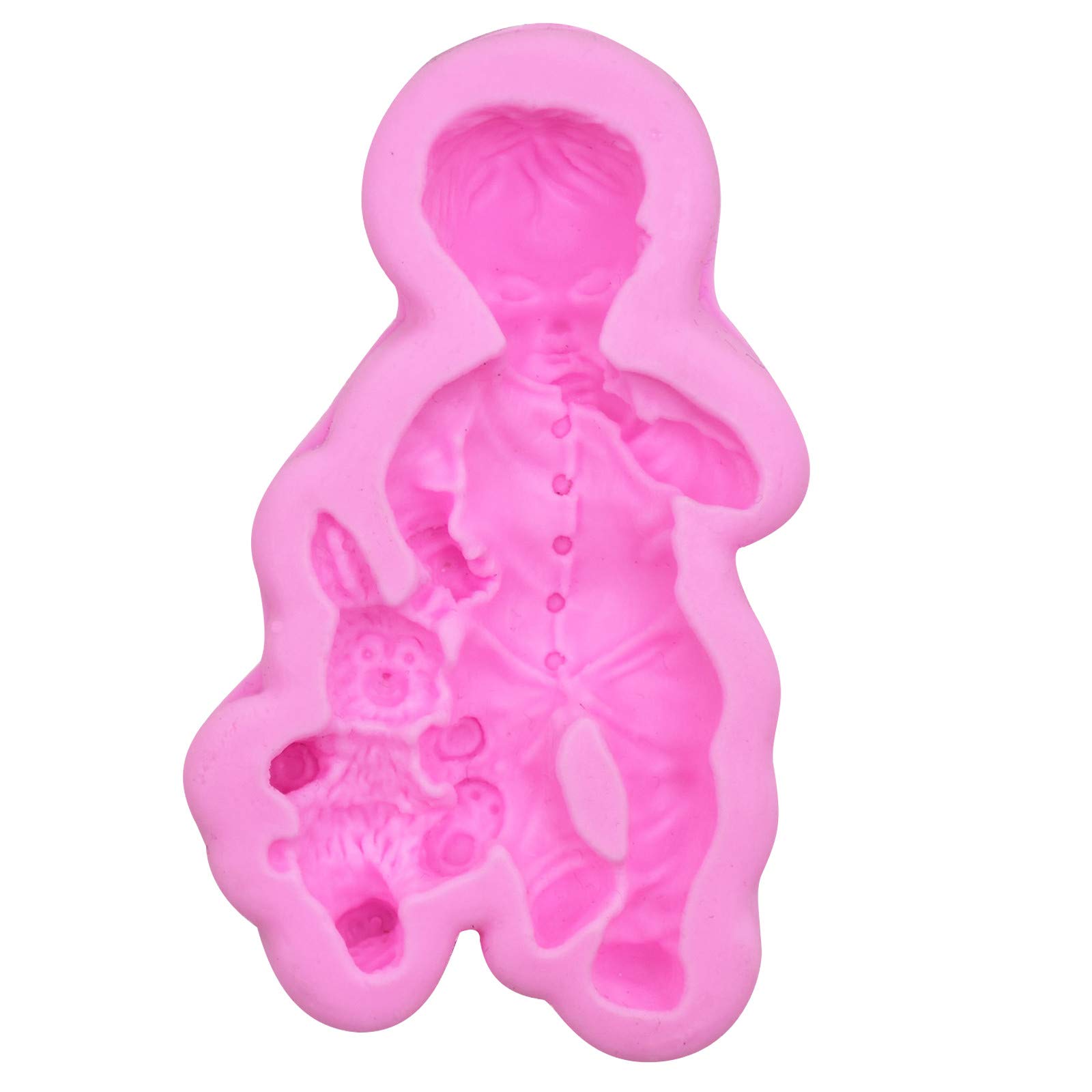 Premium Silicone Fondant Cake Molds Set - Valentine's Day Chocolate & Pound Cake Baking Molds for DIY Desserts, Party Treats, and Romantic Gift Ideas