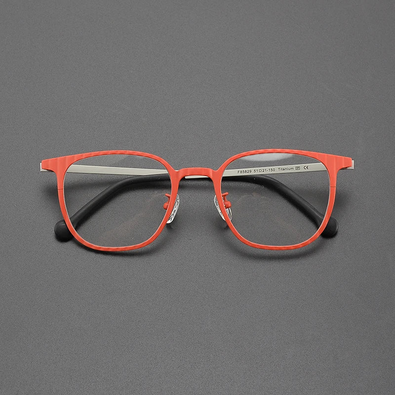 Premium Titanium Glasses Frame - Lightweight & Durable Eyewear for Men & Women - Perfect for Reading, Driving & Daily Use